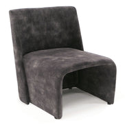 Modern Jarvis Accent Dark Grey Fabric Chair - image 3