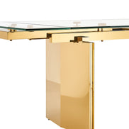 Nassim - Glam Glass Extendable Dining Table - image 4