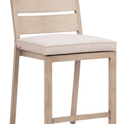 Reefline Armless Counter Stool (Set of 2) Gray