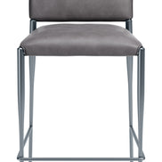 Freesia Barstool (Set of 2) Charcoal Gray