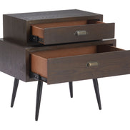 Mechy Side Table Brown