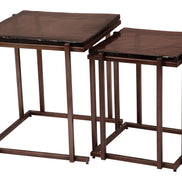 Shimai Nesting Tables (2-Piece) Bronze