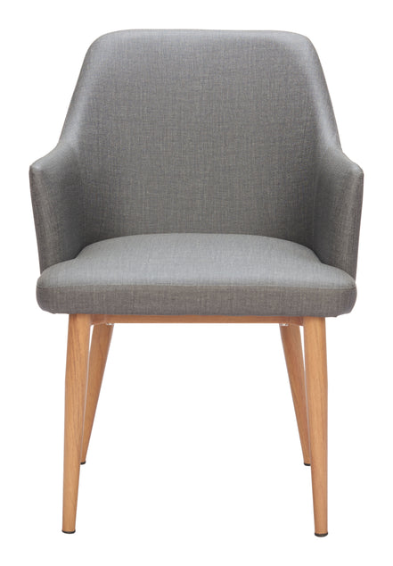 Wisom Dining Chair (Set of 2) Gray