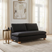 Minze Loveseat Black