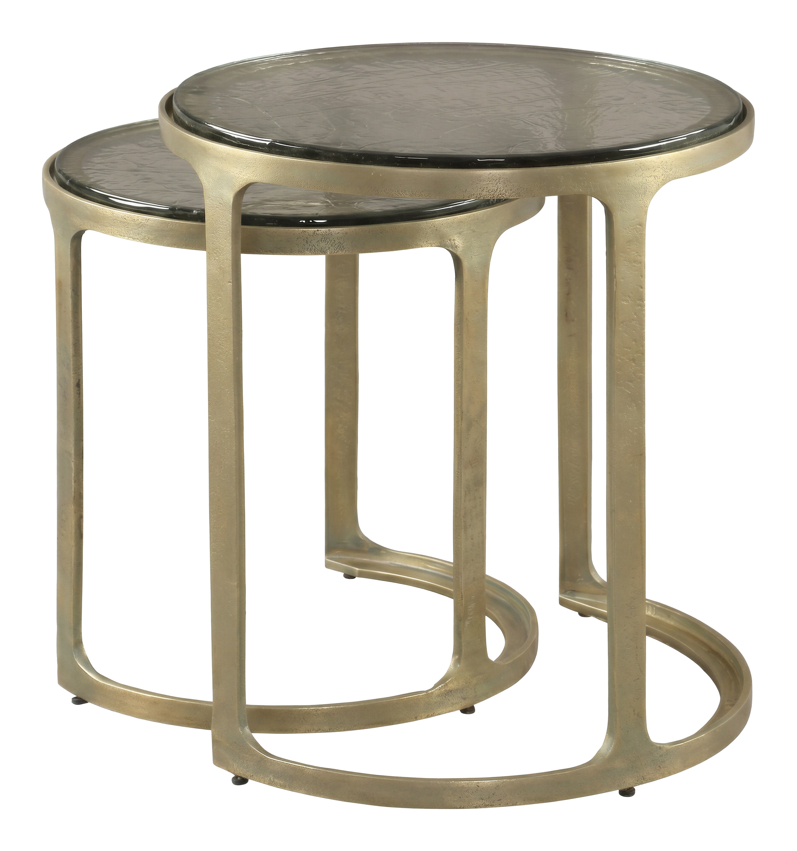 Tessa Nesting Tables (2-Piece) Brass