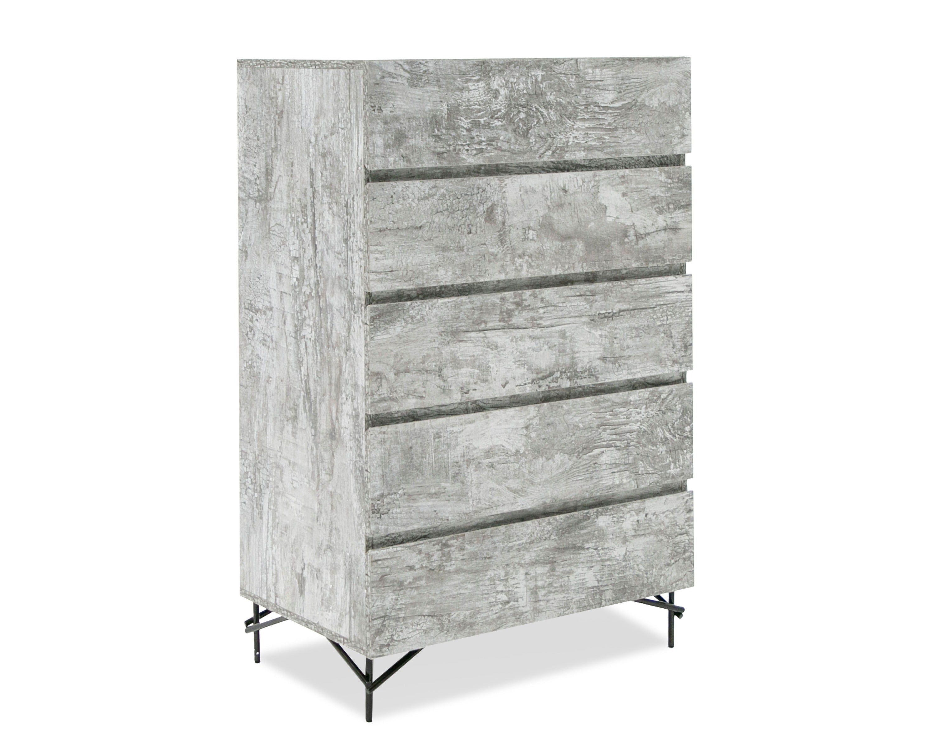 Aria - Italian Modern Multi Grey with texture Chest - image 2
