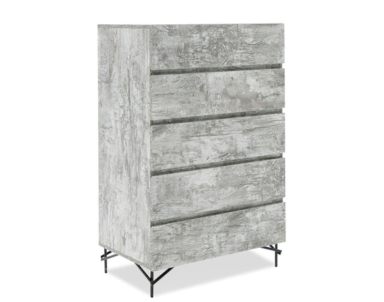 Aria - Italian Modern Multi Grey with texture Chest - image 2