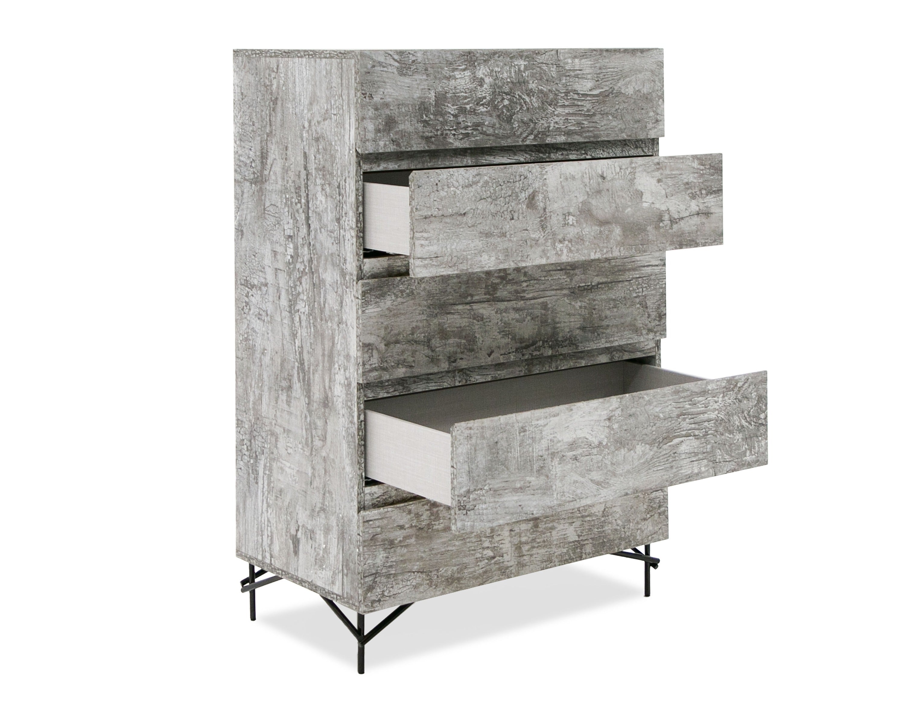 Aria - Italian Modern Multi Grey with texture Chest - image 3