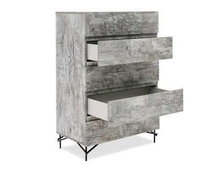 Aria - Italian Modern Multi Grey with texture Chest - image 3
