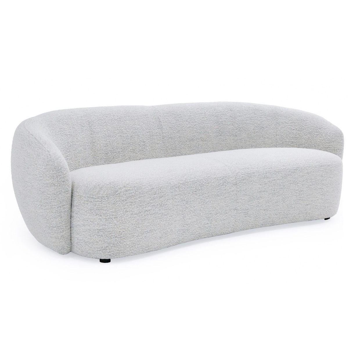 Omaha - Modern Off White Fabric Sofa - image 4