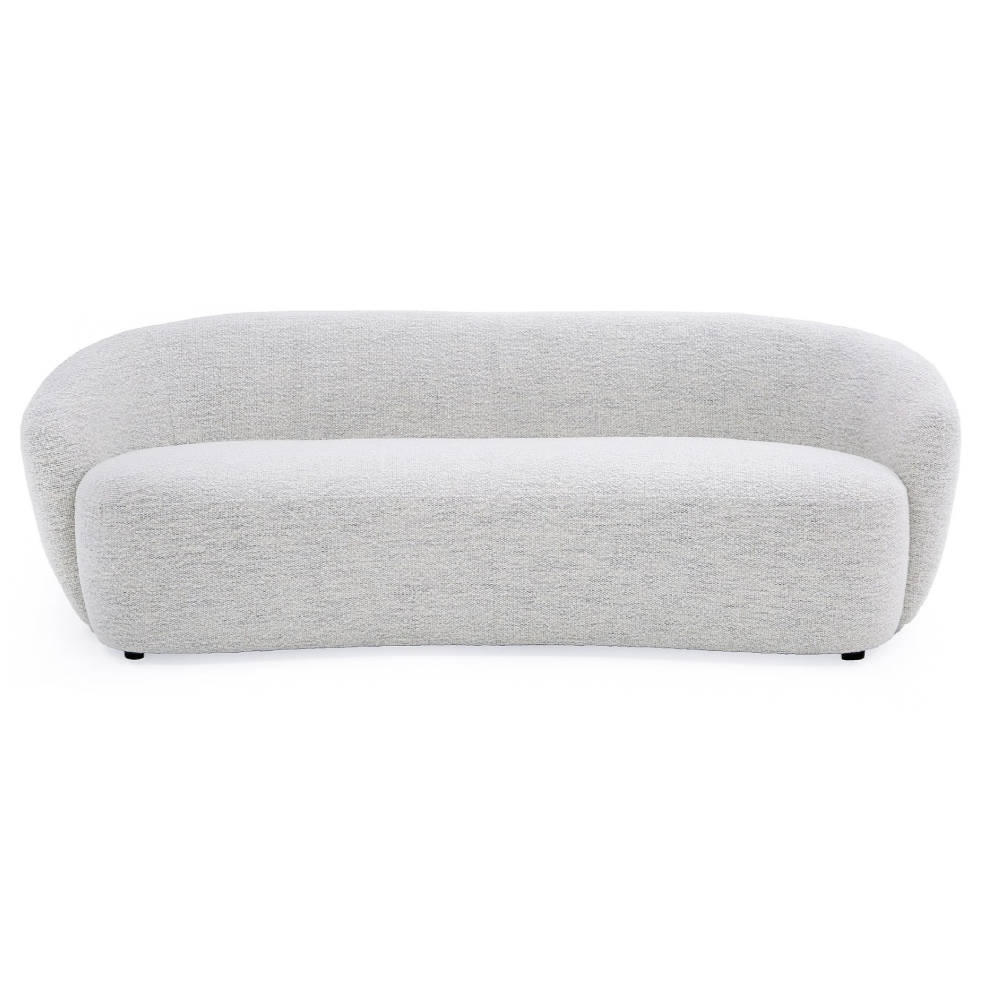 Omaha - Modern Off White Fabric Sofa - image 3