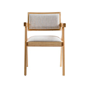Fern - Modern Natural and Beige Dining Chair Set of 2 - image 2