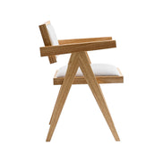 Fern - Modern Natural and Beige Dining Chair Set of 2 - image 3