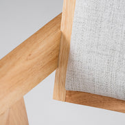 Fern - Modern Natural and Beige Dining Chair Set of 2 - image 5