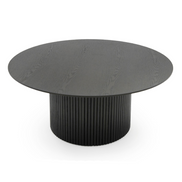 Rawlins Modern Mid Century Black Ash Round Coffee Table - image 5