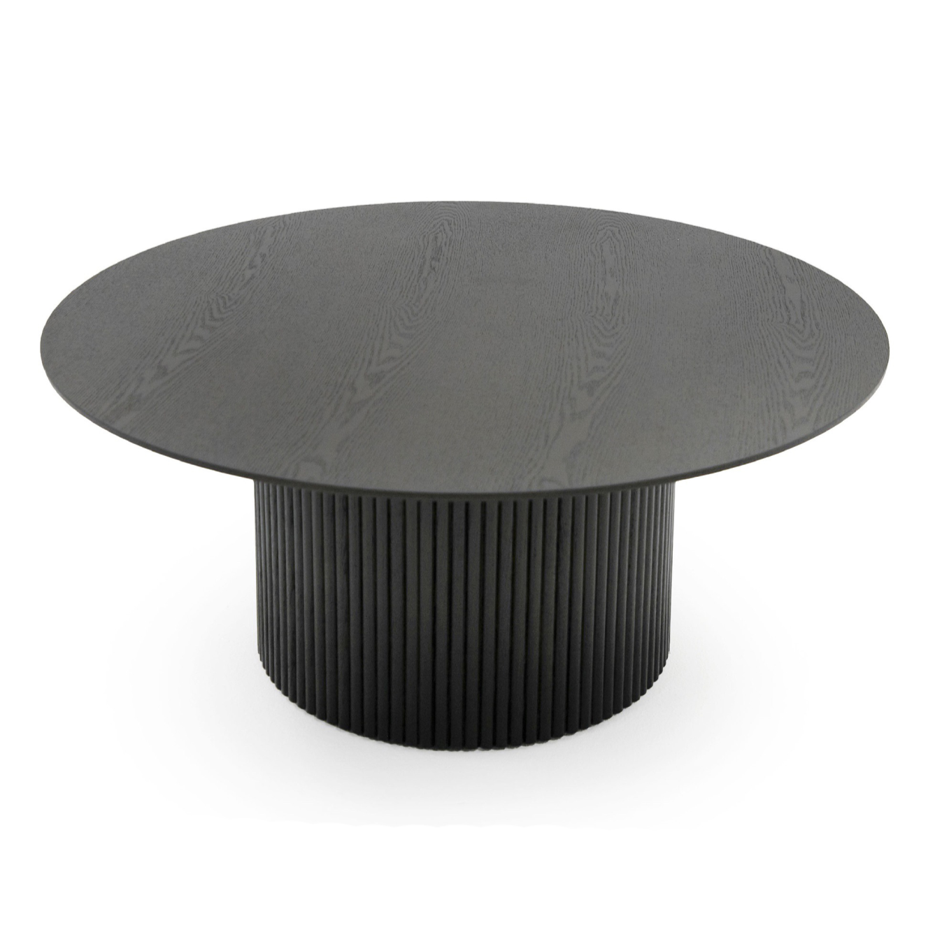 Rawlins Modern Mid Century Black Ash Round Coffee Table - image 5