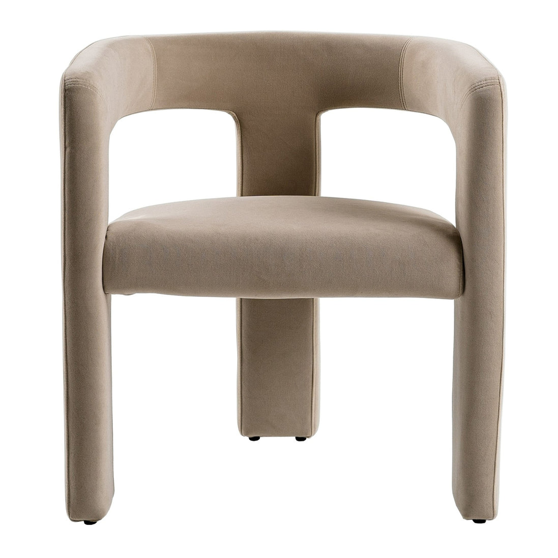 Cherish - Modern Beige Fabric Dining Chair