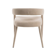 Mundra - Modern Beige Fabric Dining Chair - image 4