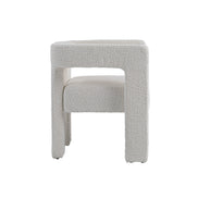 Drea - Modern White Fabric Dining Chair - image 5