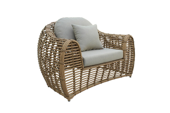 Sandra Outdoor Wicker Conversation Set