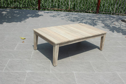 Calm - Outdoor Grey + Acacia Sofa Set - image 4