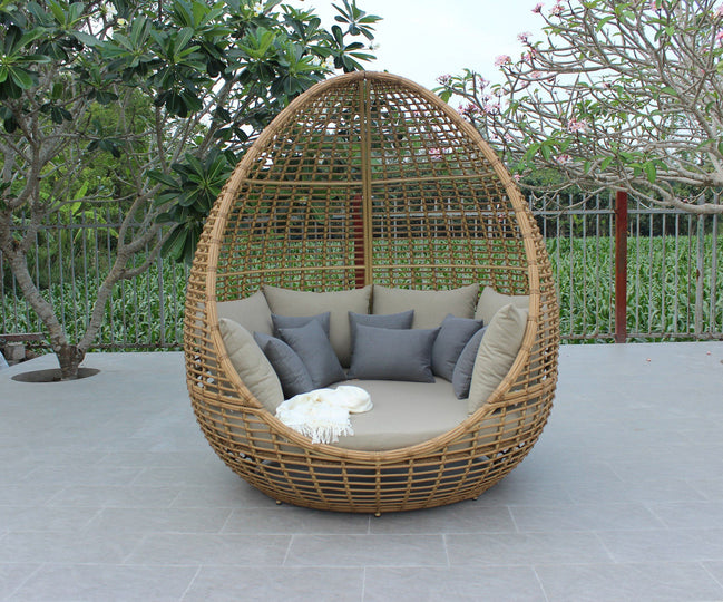 Cocoon Outdoor Wicker Lounge Bed