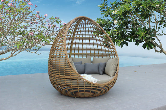 Cocoon Outdoor Wicker Lounge Bed