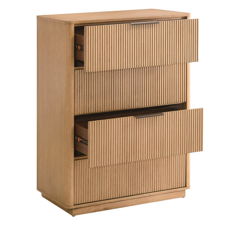 Santa Monica - Modern Natural Oak Chest - image 4