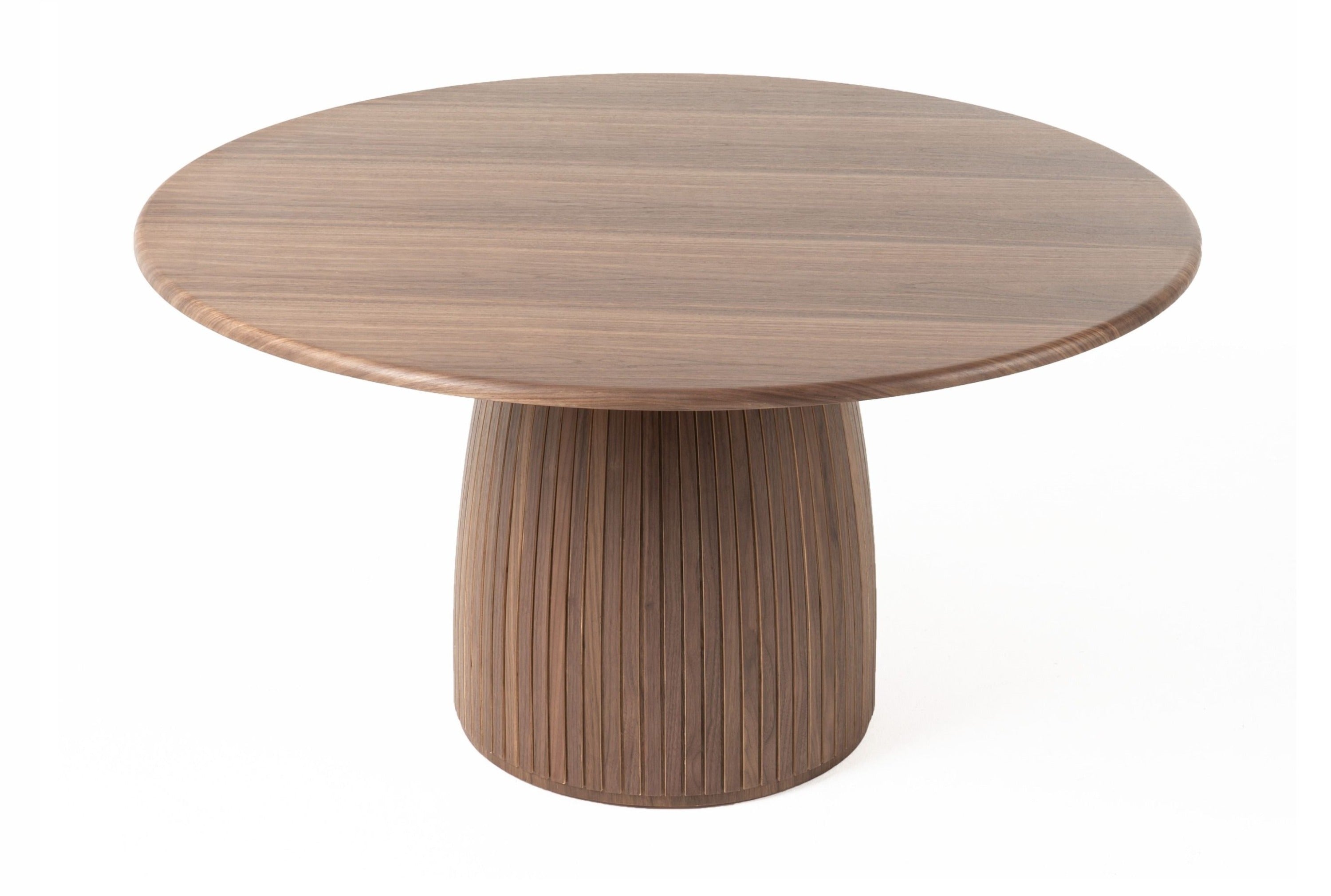 Sheridan - Mid-Century Modern Walnut Round Dining Table - image 3