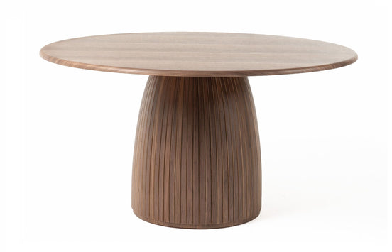Sheridan - Mid-Century Modern Walnut Round Dining Table - image 2