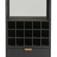 Magara Bar Cabinet Black