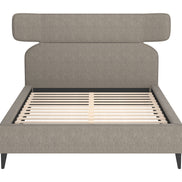 Dusa Queen Bed Olive Brown