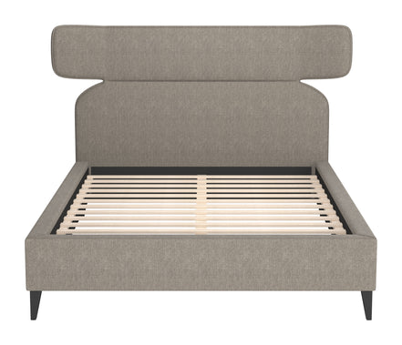 Dusa Queen Bed Olive Brown