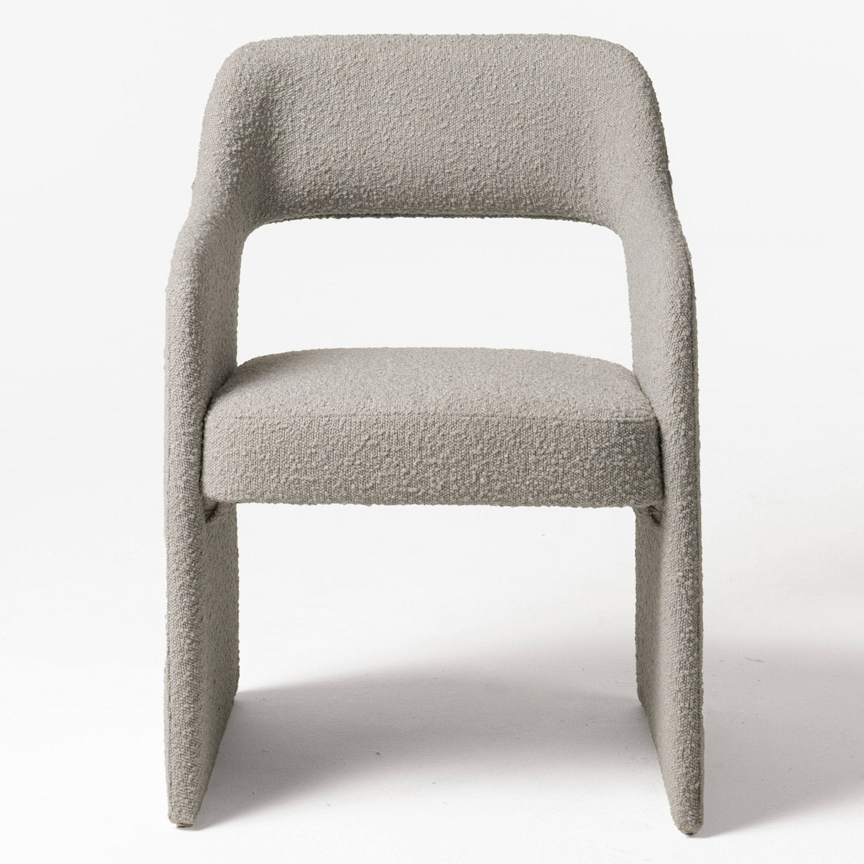 Bishop - Modern Grey Fabric Dining Chair - image 5