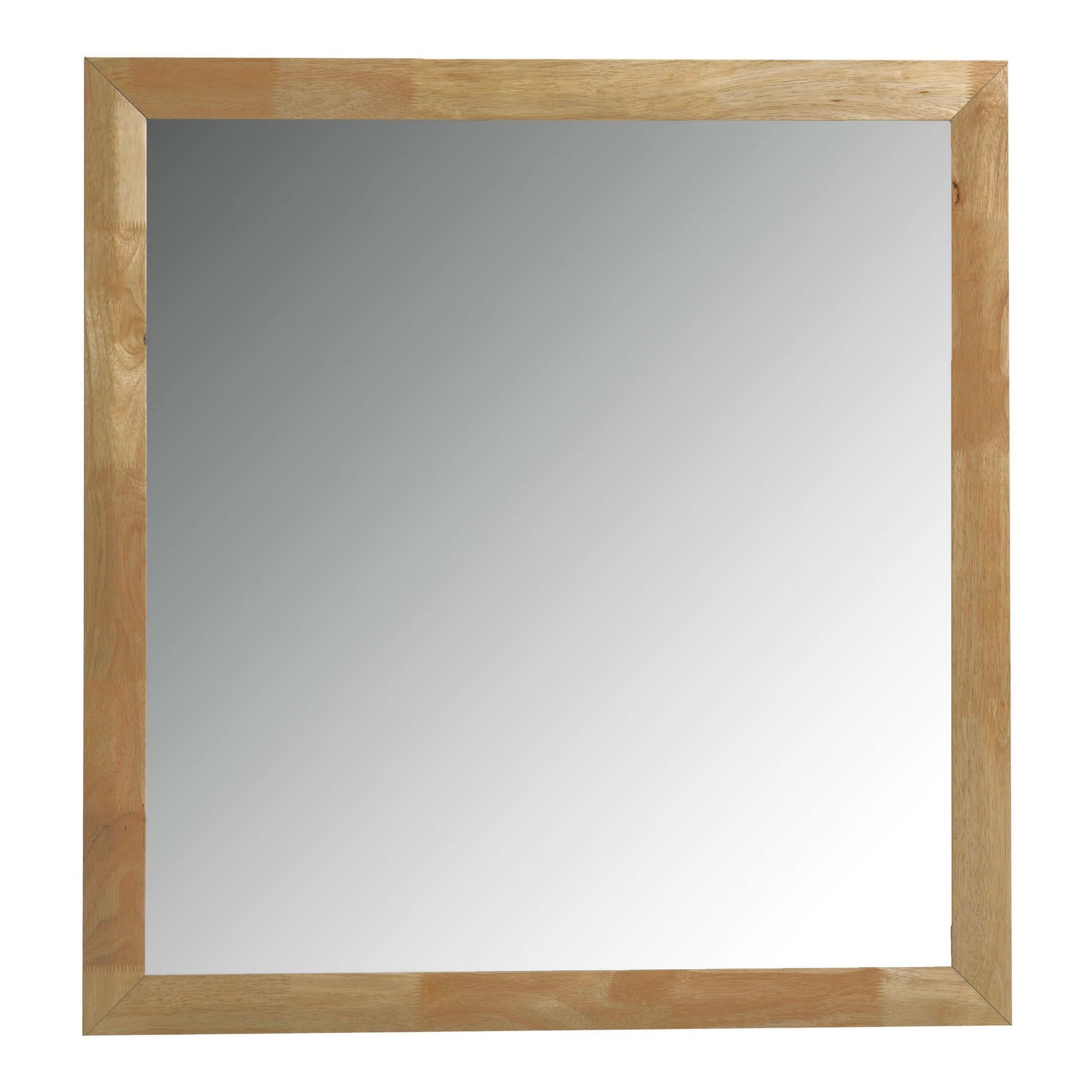 Santa Barbara - Modern Natural Rectangular Mirror - image 5