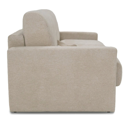 Revers - Italian Modern Sand Fabric 55" Sofa bed - image 5