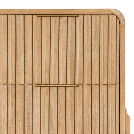 Mikala - Modern Natural Oak Chest - image 3
