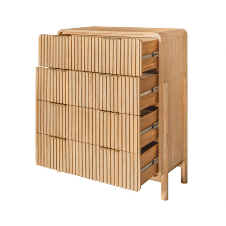 Mikala - Modern Natural Oak Chest - image 2