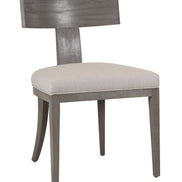 Fabien - Mid-Century Modern Beige Linen + Grey Wash Dining Chair (Set of 2) - image 5