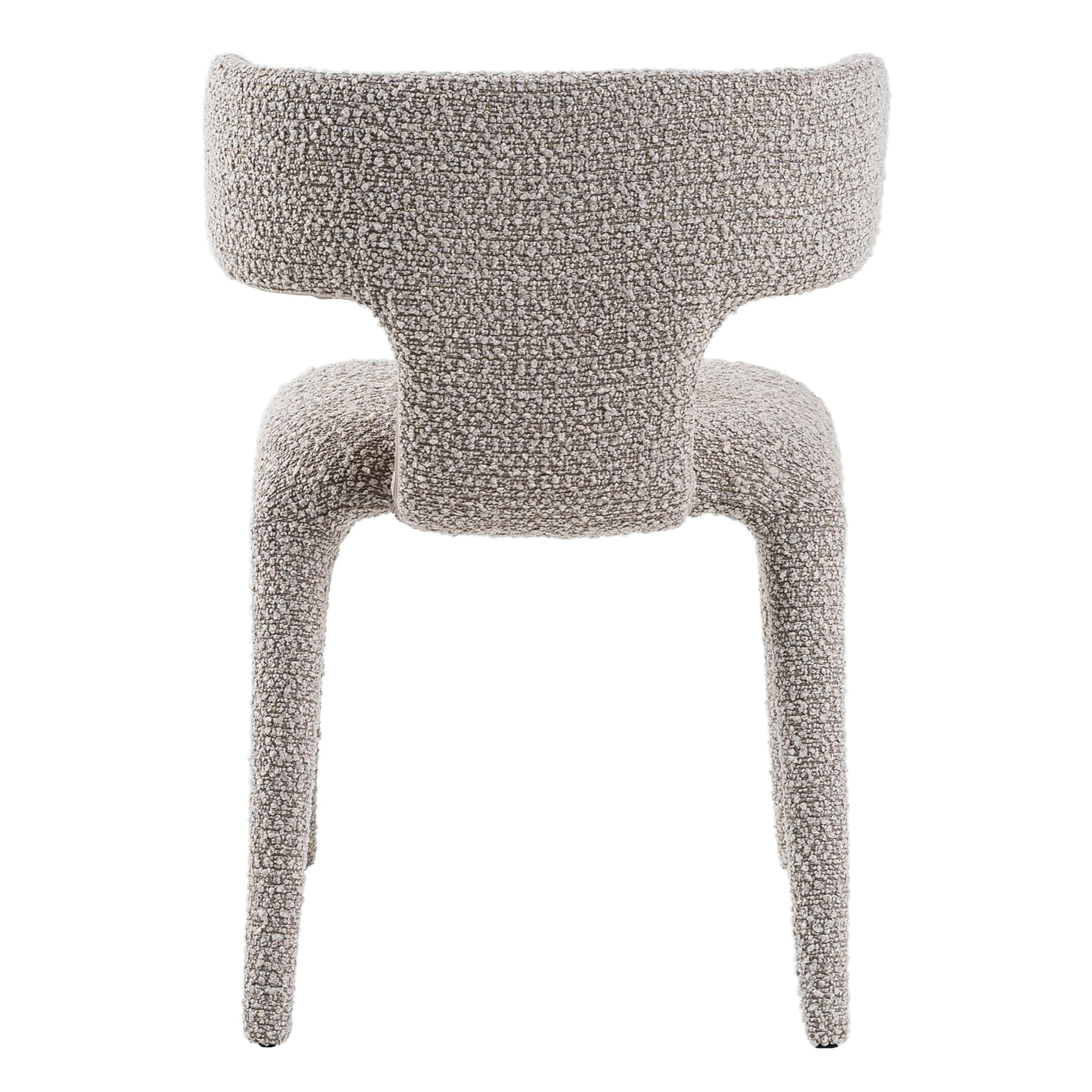 Saehee - Modern Light Grey Fabric Dining Chair - image 2