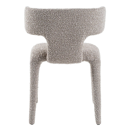 Saehee - Modern Light Grey Fabric Dining Chair - image 2