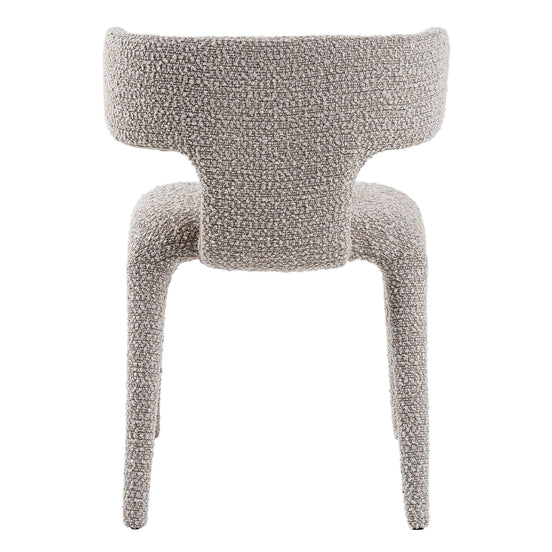 Saehee - Modern Light Grey Fabric Dining Chair - image 2