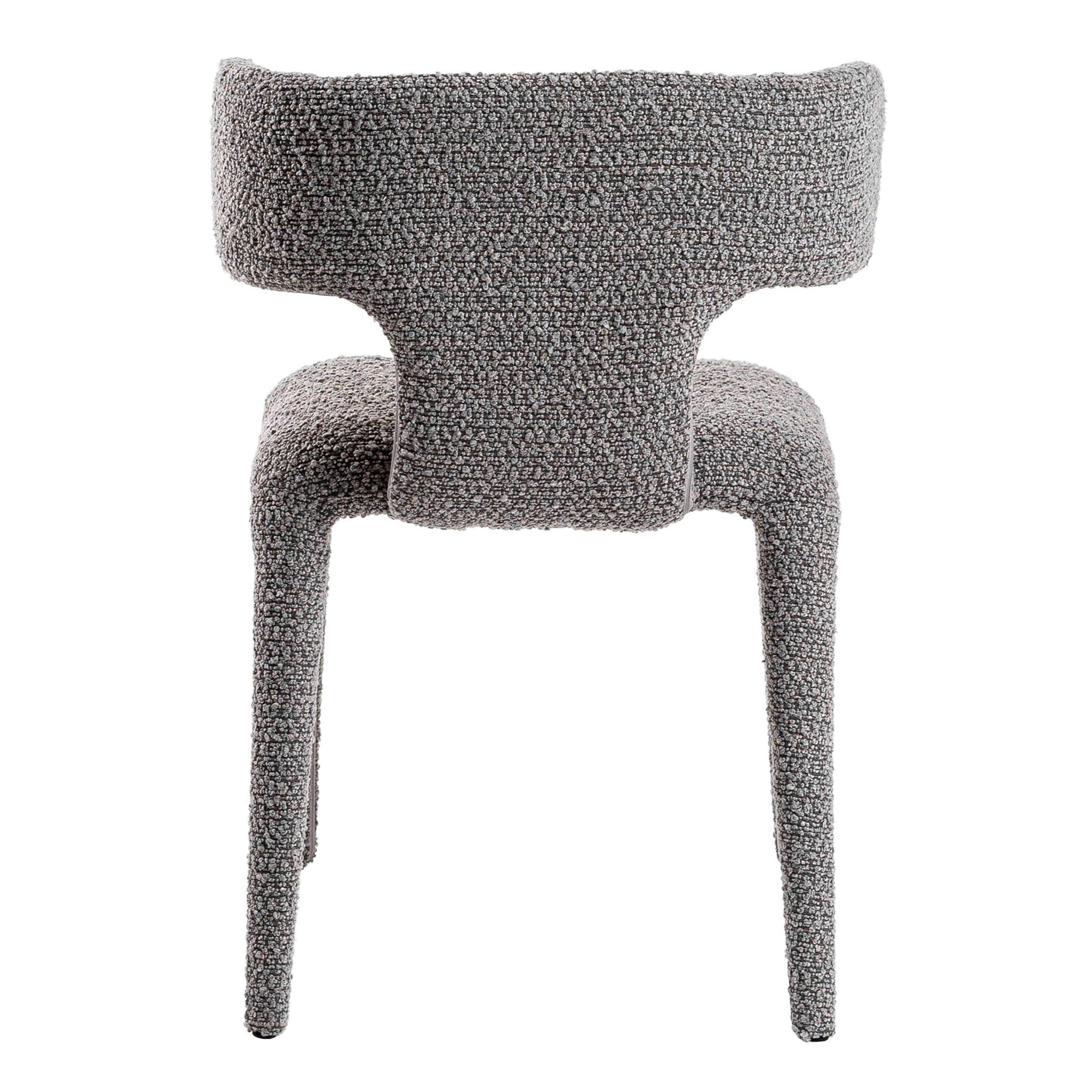 Saehee - Modern Grey Fabric Dining Chair - image 4