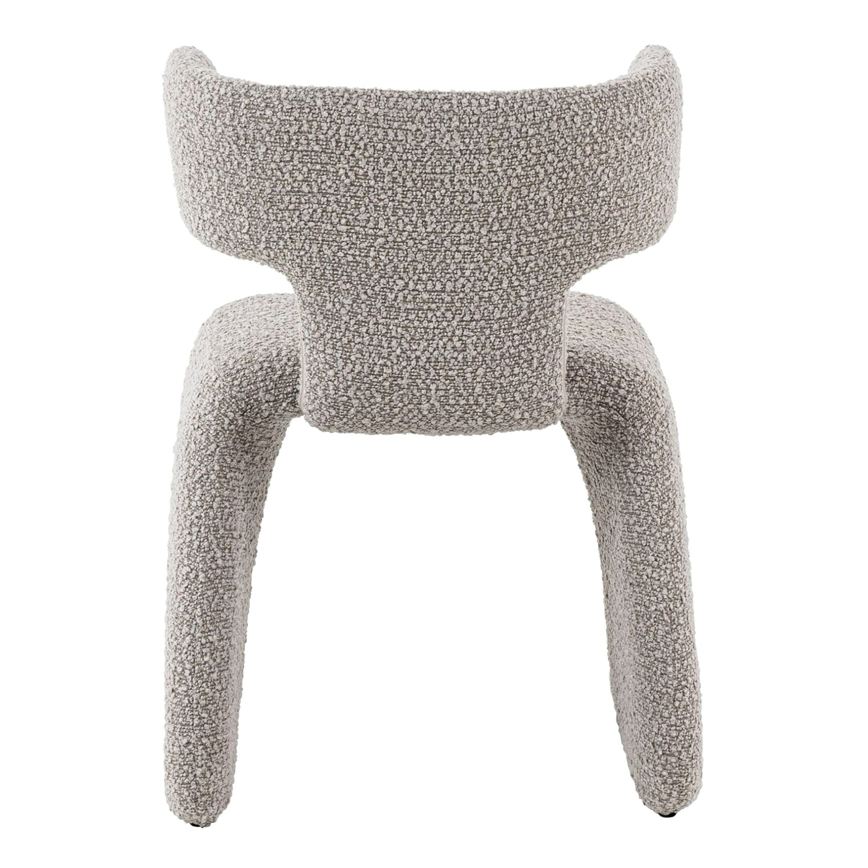 Bergman - Modern Off-White Fabric Dining Chair - image 4