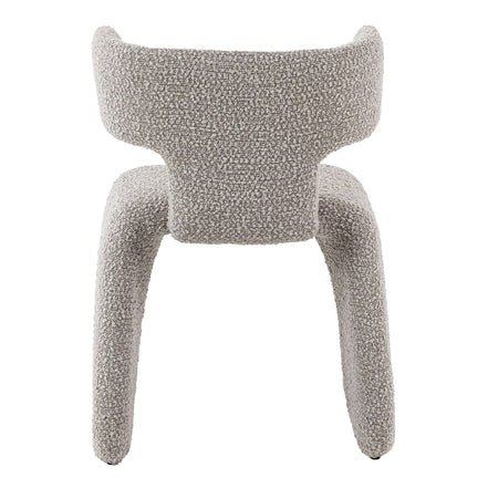 Bergman - Modern Off-White Fabric Dining Chair - image 4