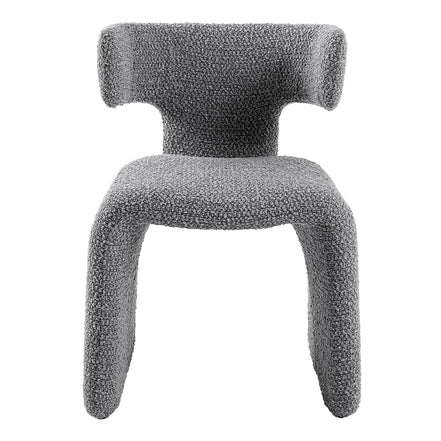 Bergman - Modern Light Grey Fabric Dining Chair