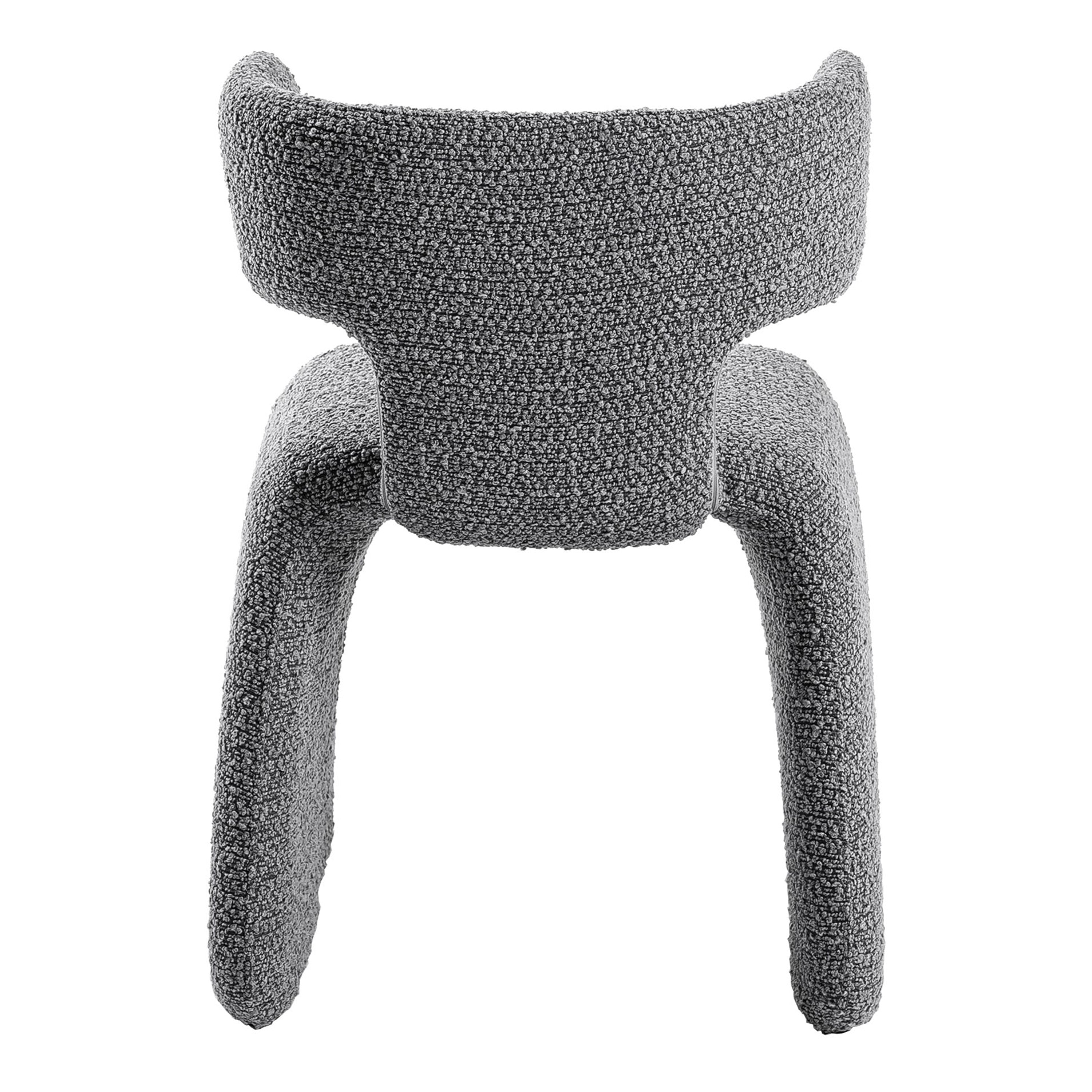 Bergman - Modern Light Grey Fabric Dining Chair - image 3