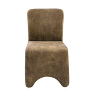 Ditka - Modern Camel Velvet Dining Chair (Set of 2) - image 4