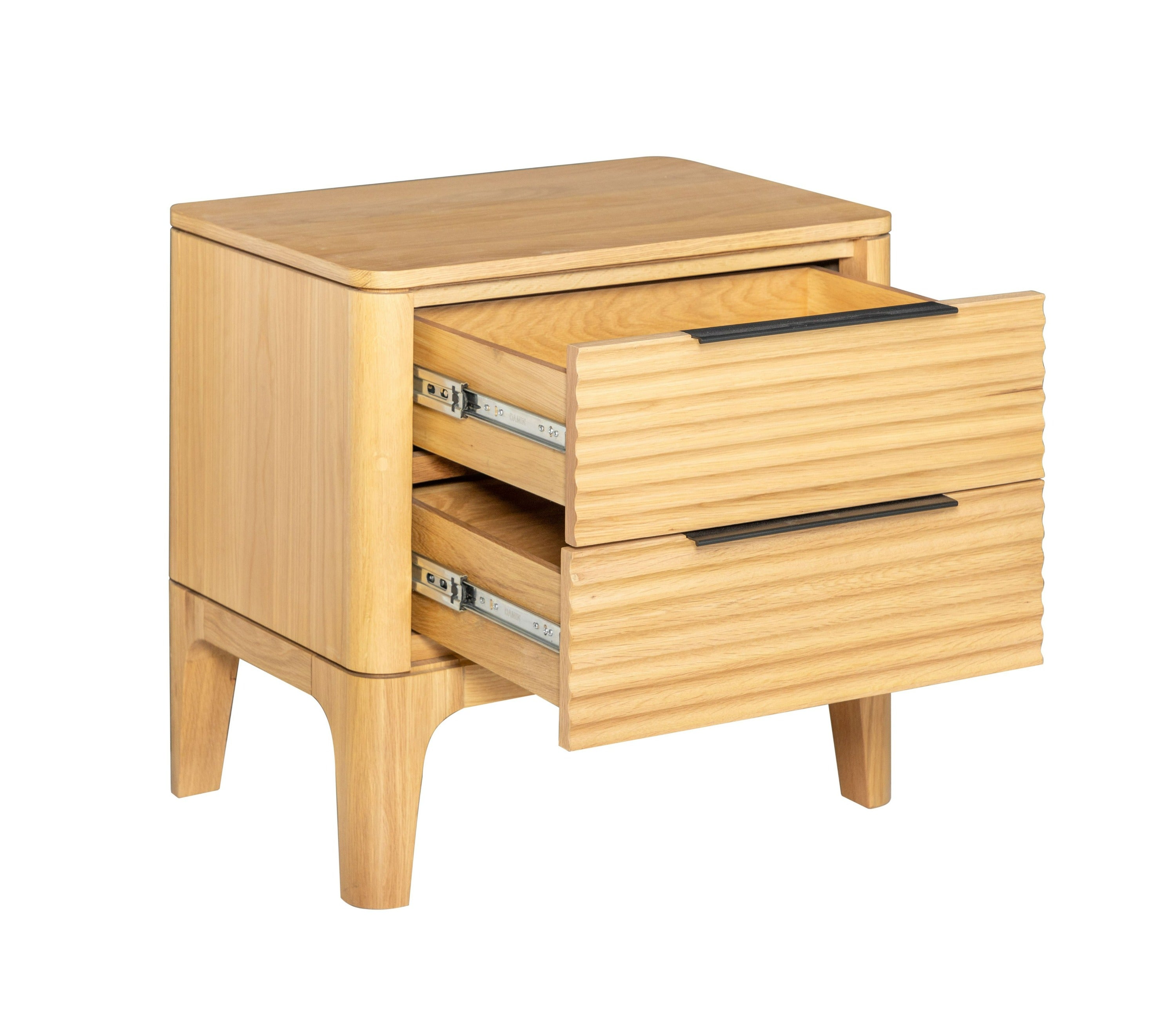 Seattle - Modern Natural Oak Nightstand - image 2