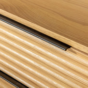 Seattle - Modern Natural Oak Nightstand - image 5